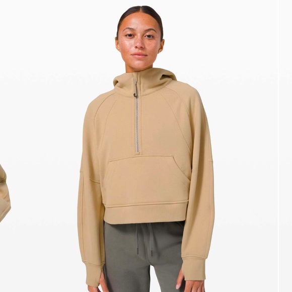 Lululemon Scuba Oversized 1/2 Zip Hoodie - Picture 1 of 6